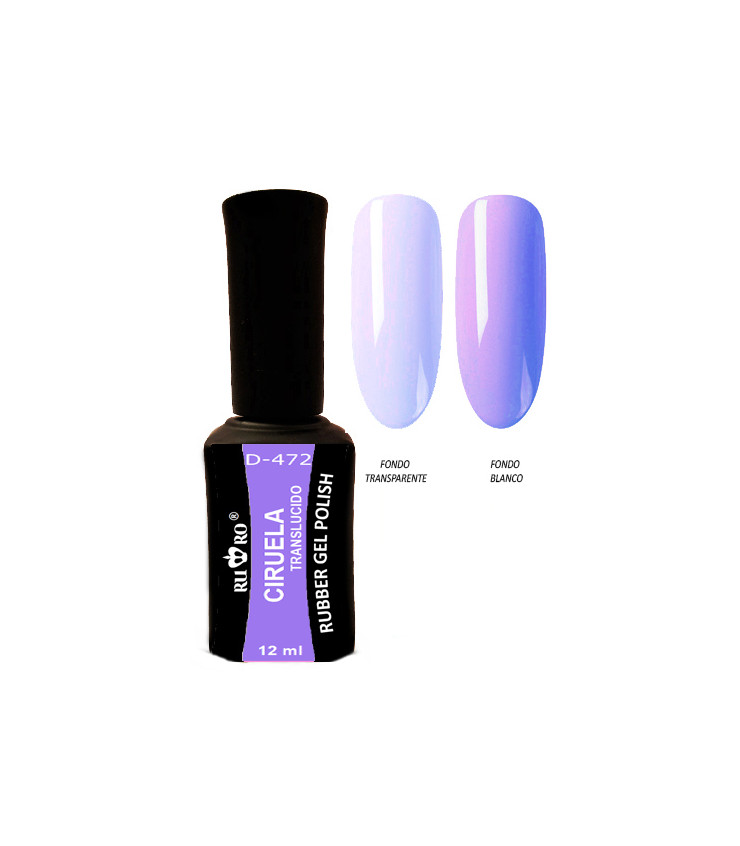 Rubber Gel Polish Esmalte Permanente A Base De Caucho Ru Ro Nails