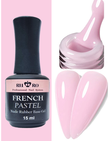 copy of RUBBER BASE FRENCH - FRENCH PASTEL 15ml.