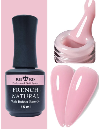 copy of RUBBER BASE FRENCH - FRENCH NATURAL 15ml.