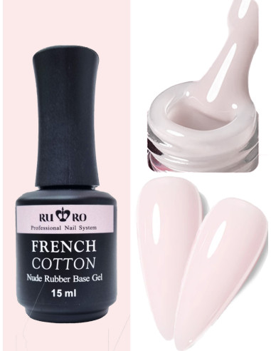 FRENCH RUBBER BASE - FRENCH COTTON 15ml.