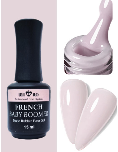 FRENCH RUBBER BASE - FRENCH BABYBOOMER 15ml.