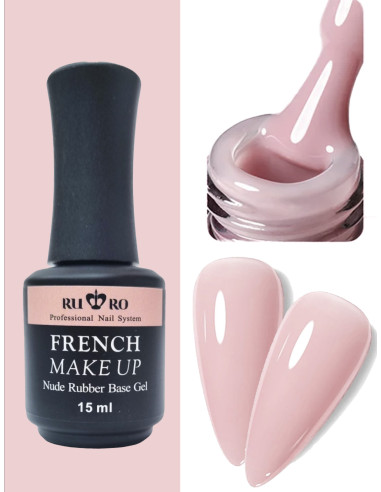 FRENCH RUBBER BASE - FRENCH MAKE UP 15ml.