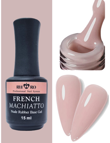 FRENCH RUBBER BASE - FRENCH MACHIATTO 15ml.