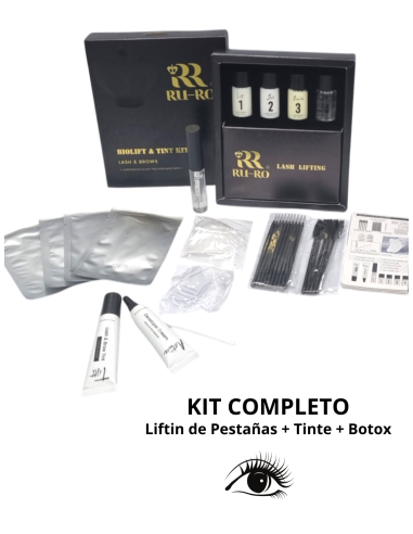 KIT LIFTING PESTAÑAS CON TINTE